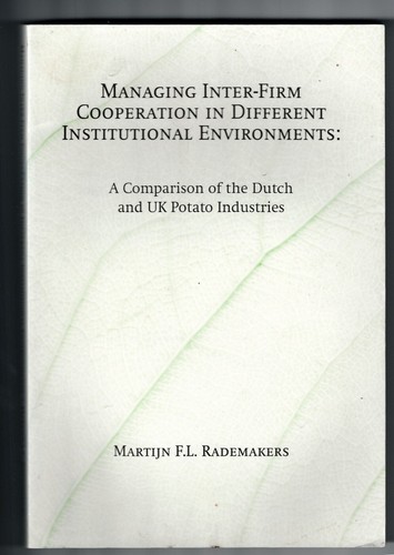 Managing inter firm - managing,
