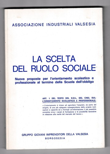 Libro scelta del ruolo - la,